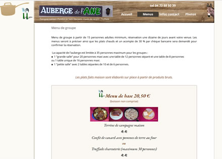 Site Auberge de lane