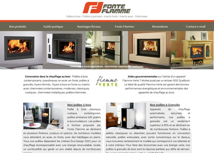 Site Fonte Flamme